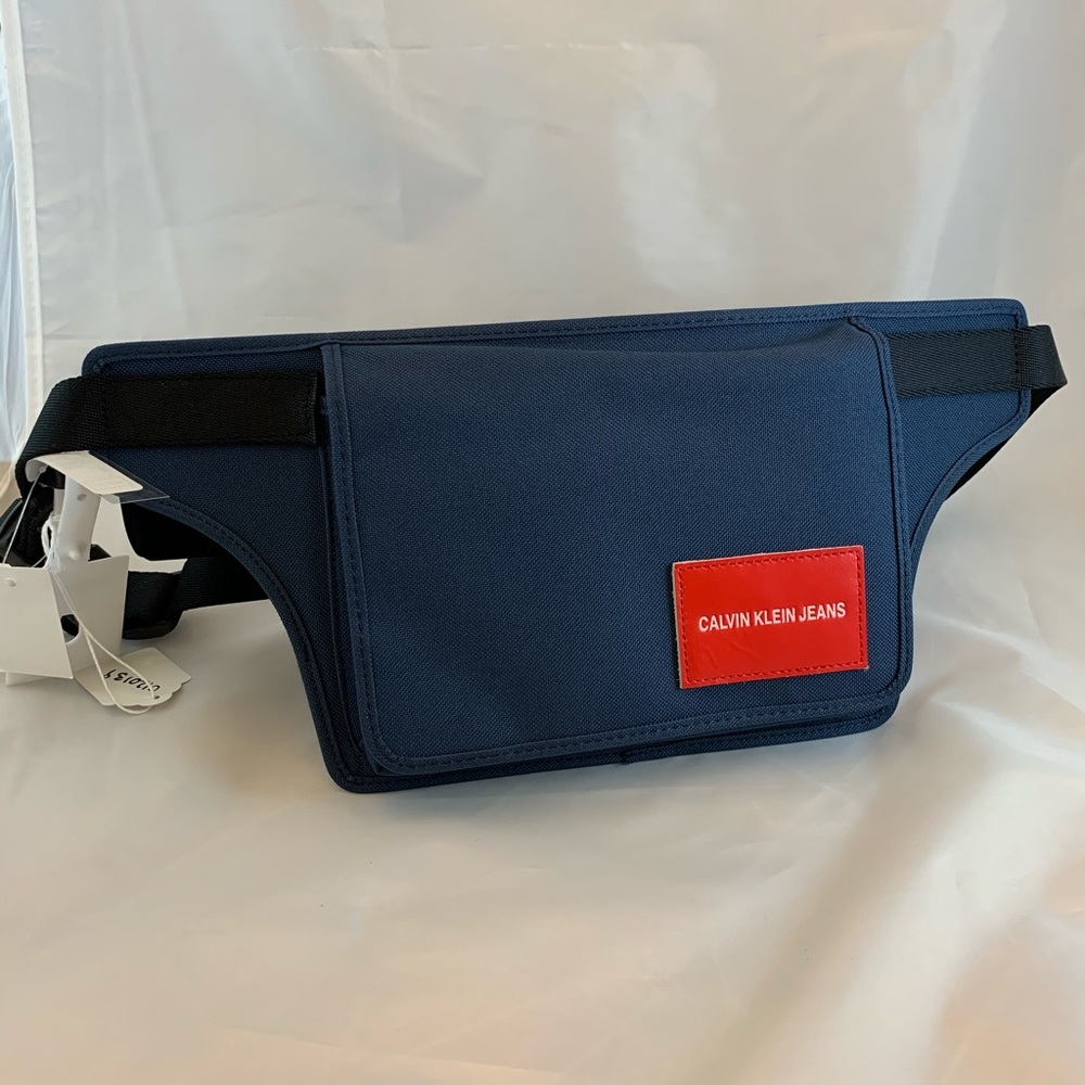 Calvin Klein Jeans Blue fanny pack NWT